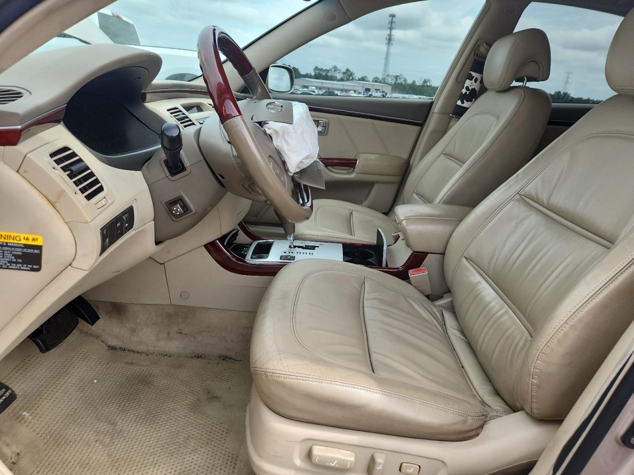 2006 Hyundai Azera Se Золотой vin: KMHFC46F36A050524