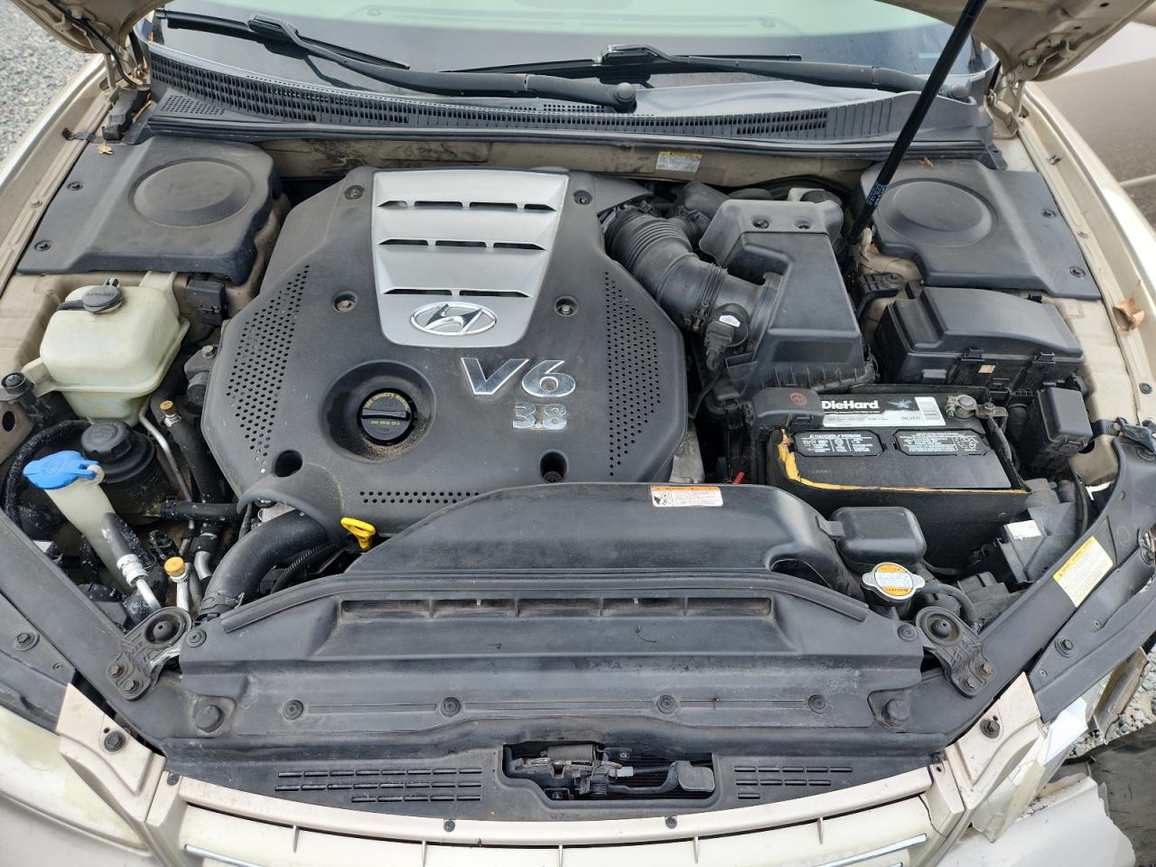2006 Hyundai Azera Se Золотой vin: KMHFC46F36A050524