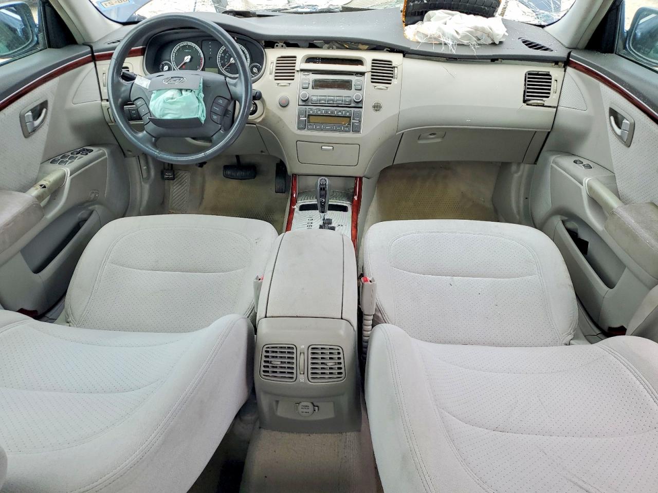 2007 Hyundai Azera Se Blue vin: KMHFC46F37A143321