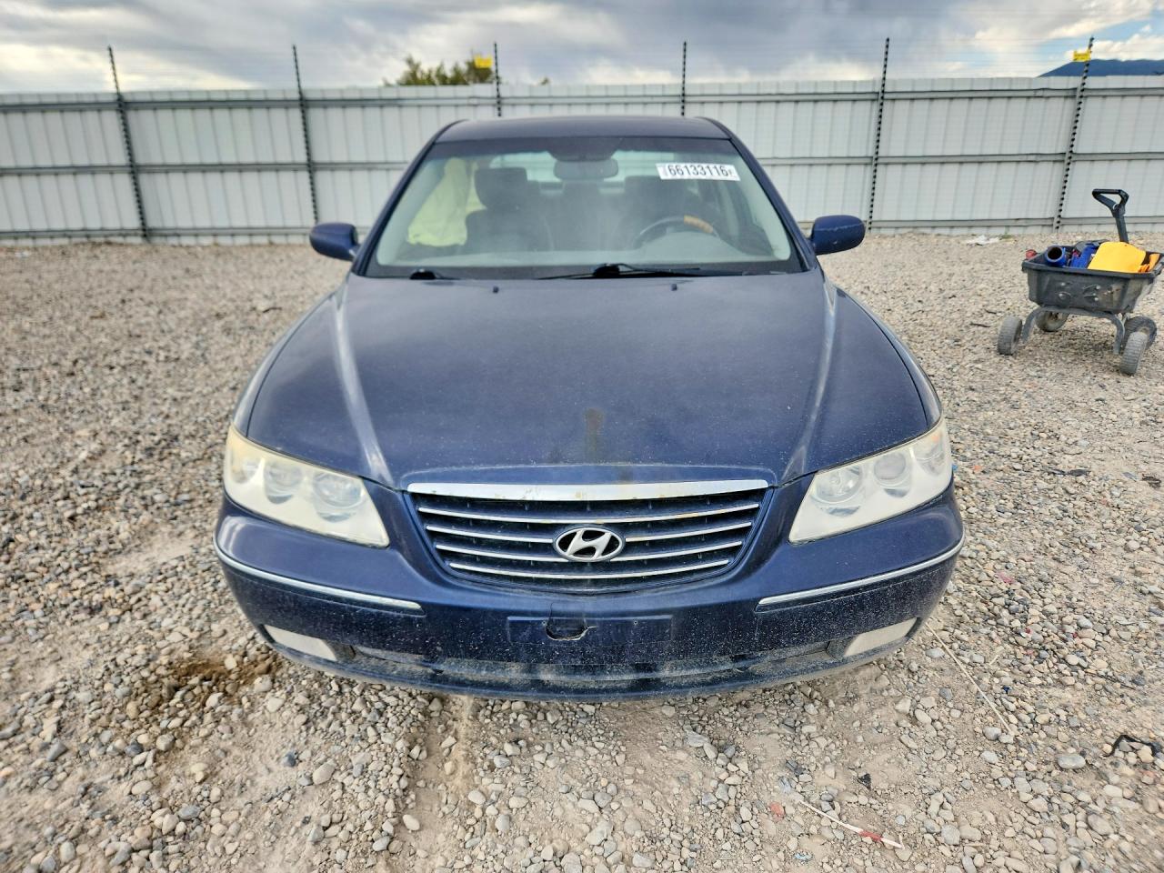 2007 Hyundai Azera Se Blue vin: KMHFC46F37A185570