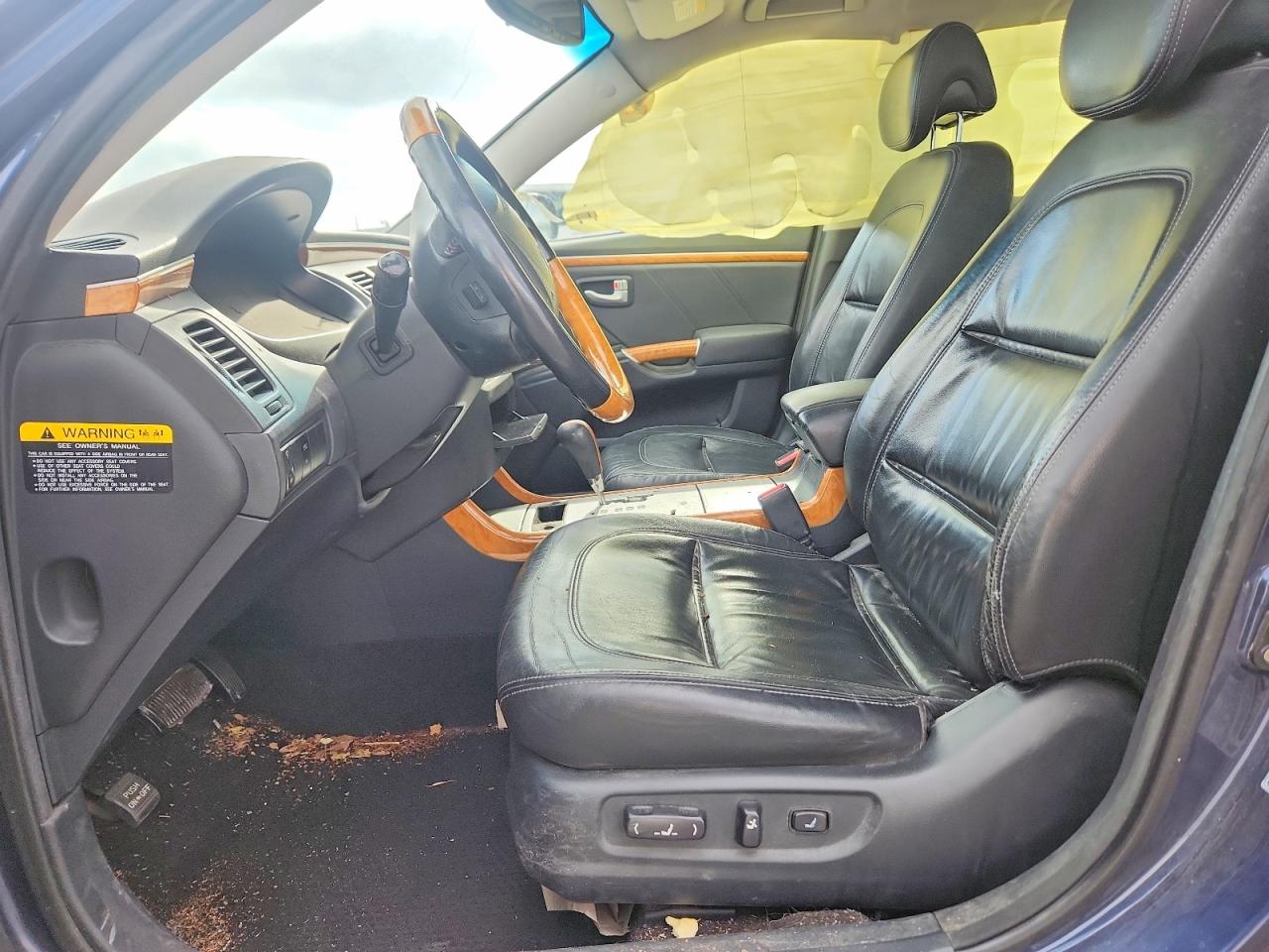 2007 Hyundai Azera Se Blue vin: KMHFC46F37A185570