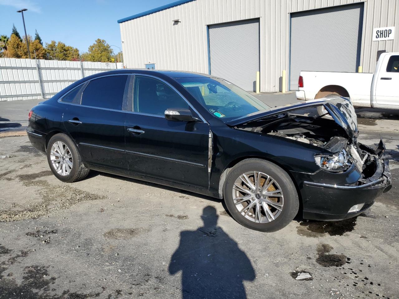 2009 Hyundai Azera Se Black vin: KMHFC46F39A343005