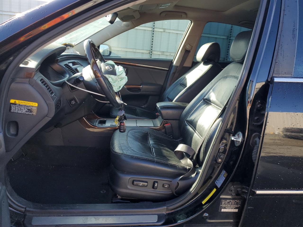 2009 Hyundai Azera Se Black vin: KMHFC46F39A343005