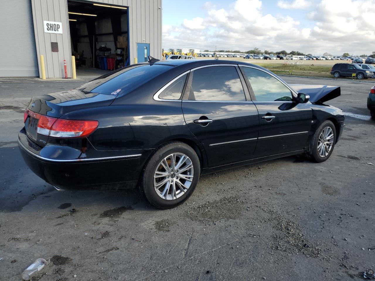 2009 Hyundai Azera Se Black vin: KMHFC46F39A343005