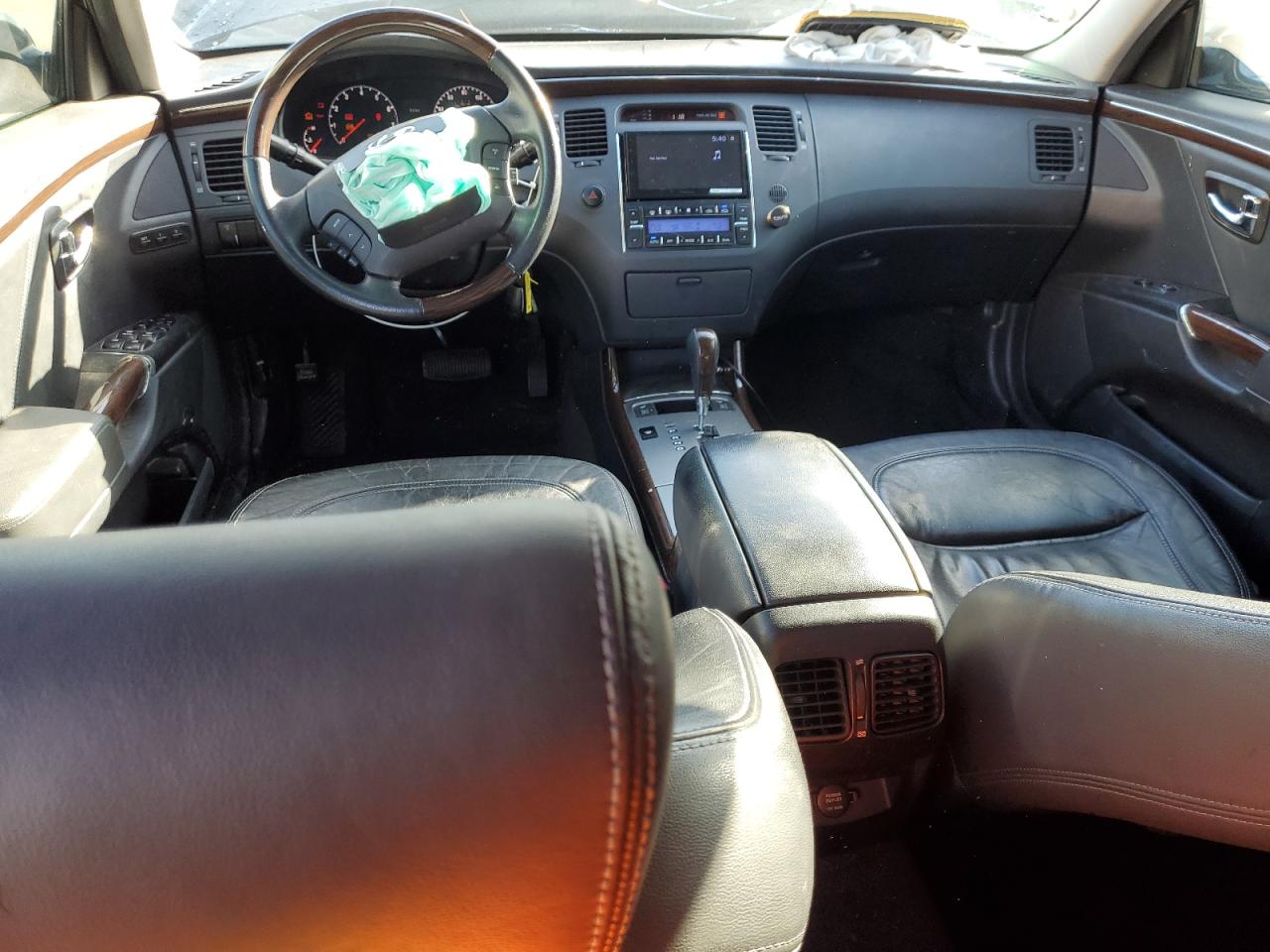 2009 Hyundai Azera Se Black vin: KMHFC46F39A343005