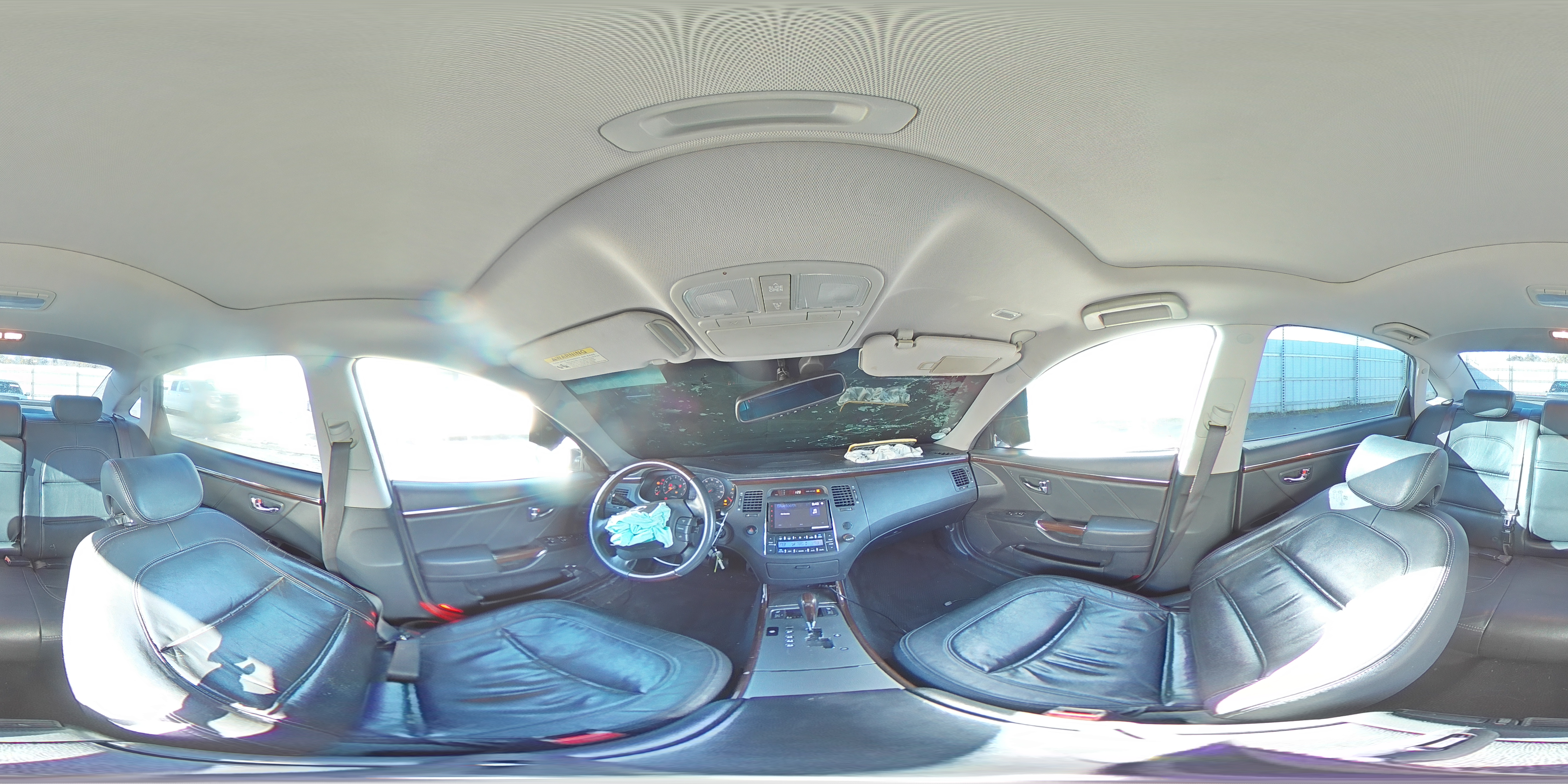 2009 Hyundai Azera Se Black vin: KMHFC46F39A343005