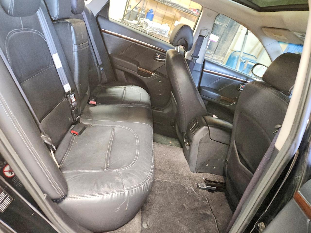 2009 Hyundai Azera Limited Black vin: KMHFC46F39A387411