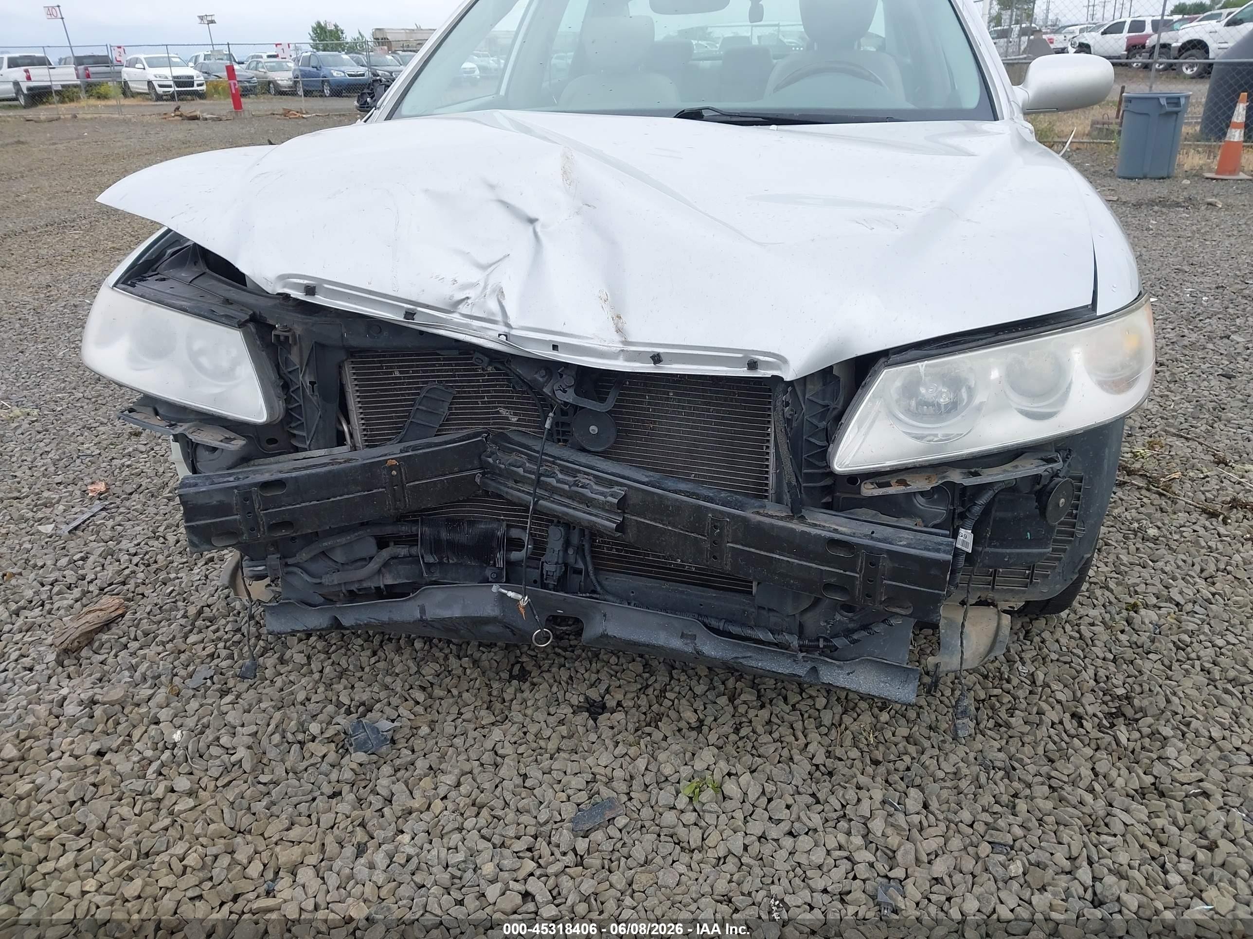 2006 Hyundai Azera Limited/se Gray vin: KMHFC46F46A051505