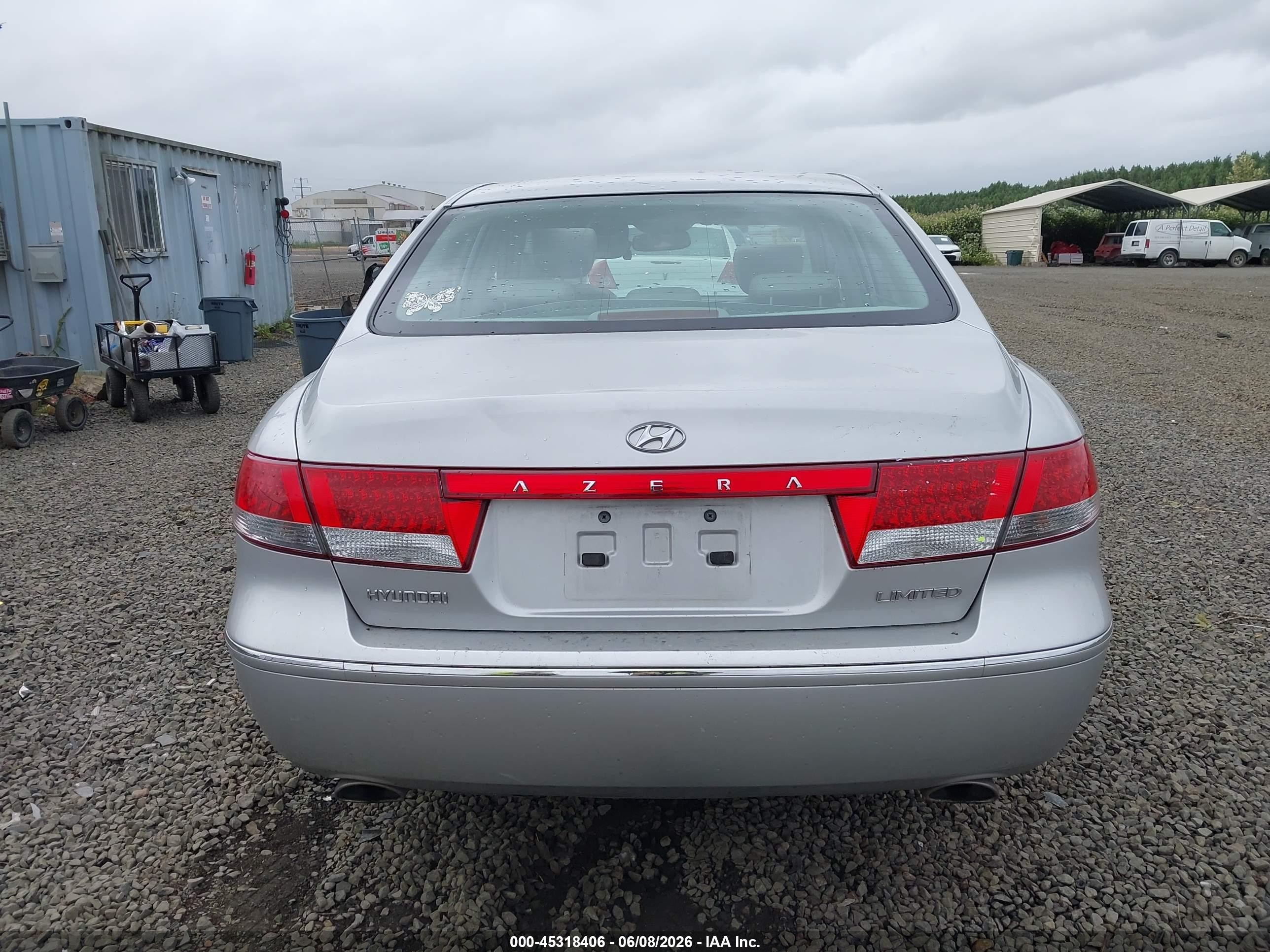 2006 Hyundai Azera Limited/se Gray vin: KMHFC46F46A051505