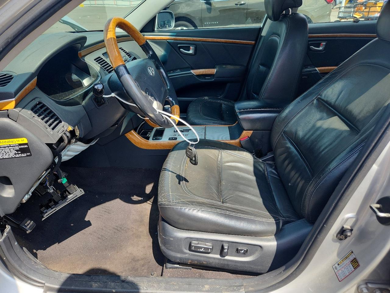 2007 Hyundai Azera Se Silver vin: KMHFC46F47A166266