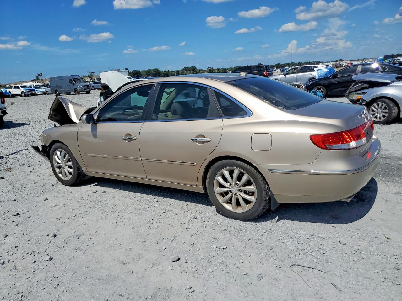 2007 Hyundai Azera Se Tan vin: KMHFC46F47A229298