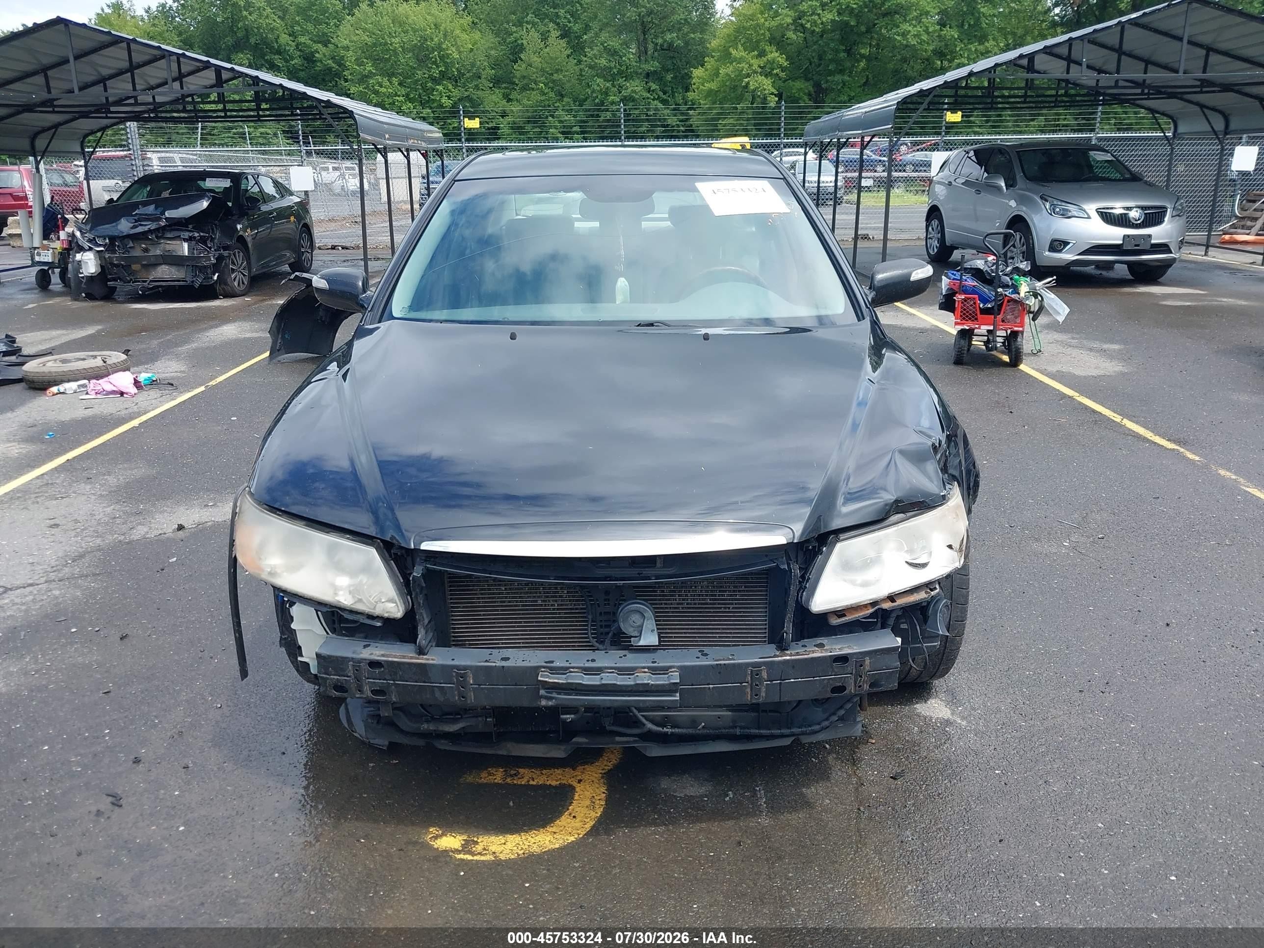 2008 Hyundai Azera Limited Black vin: KMHFC46F48A310075