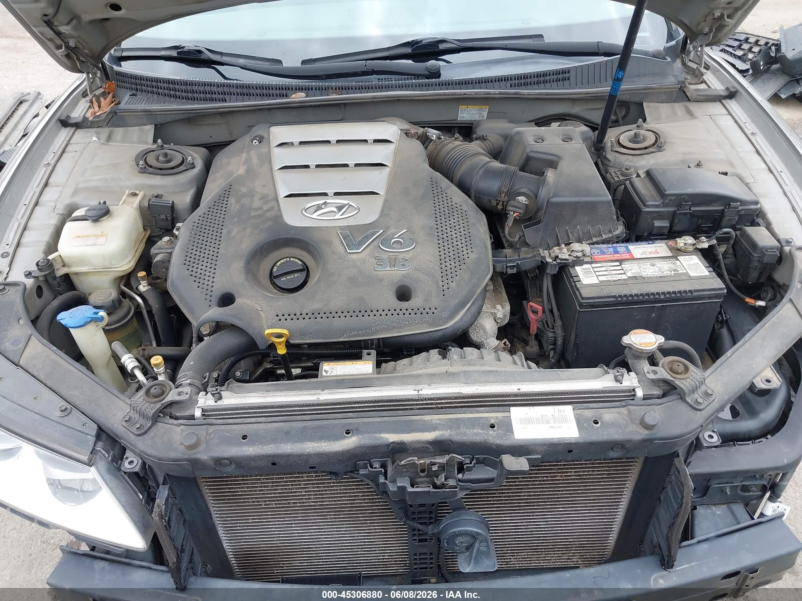 2008 Hyundai Azera Limited Beige vin: KMHFC46F48A319553