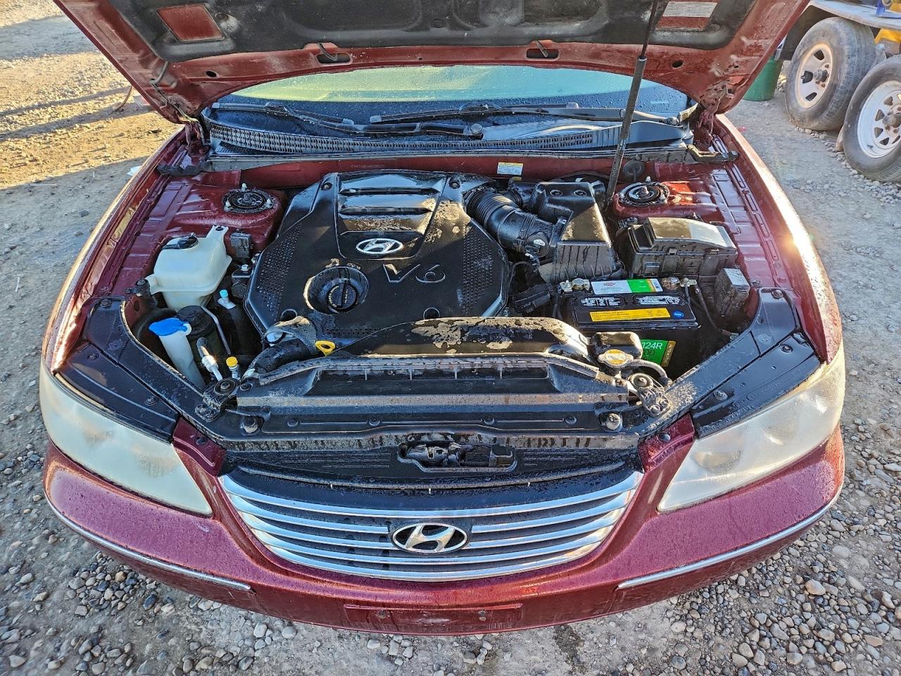 2009 Hyundai Azera Limited Burgundy vin: KMHFC46F49A358676