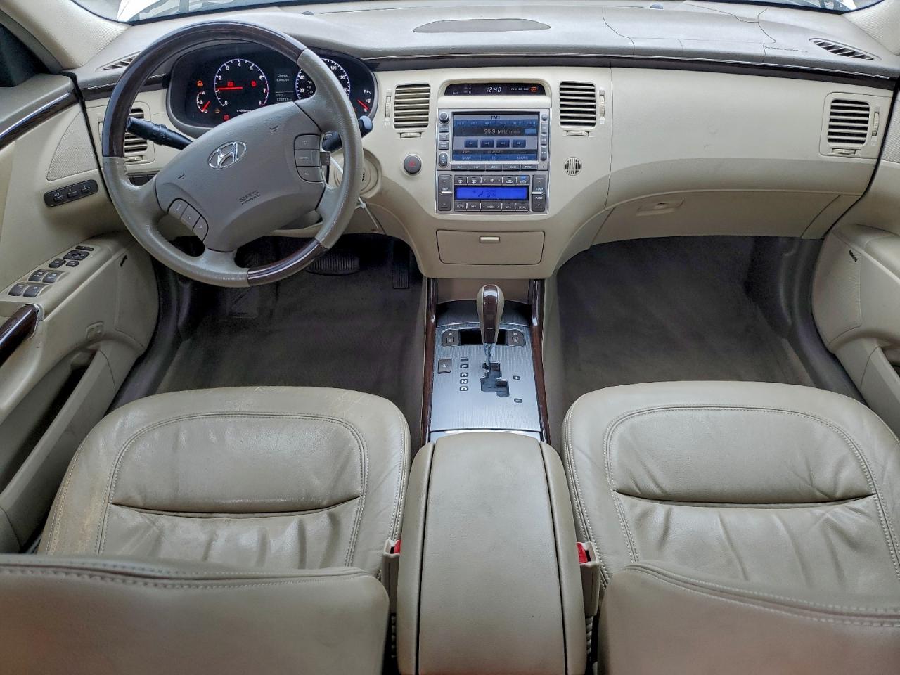 2009 Hyundai Azera Se Beige vin: KMHFC46F49A364560