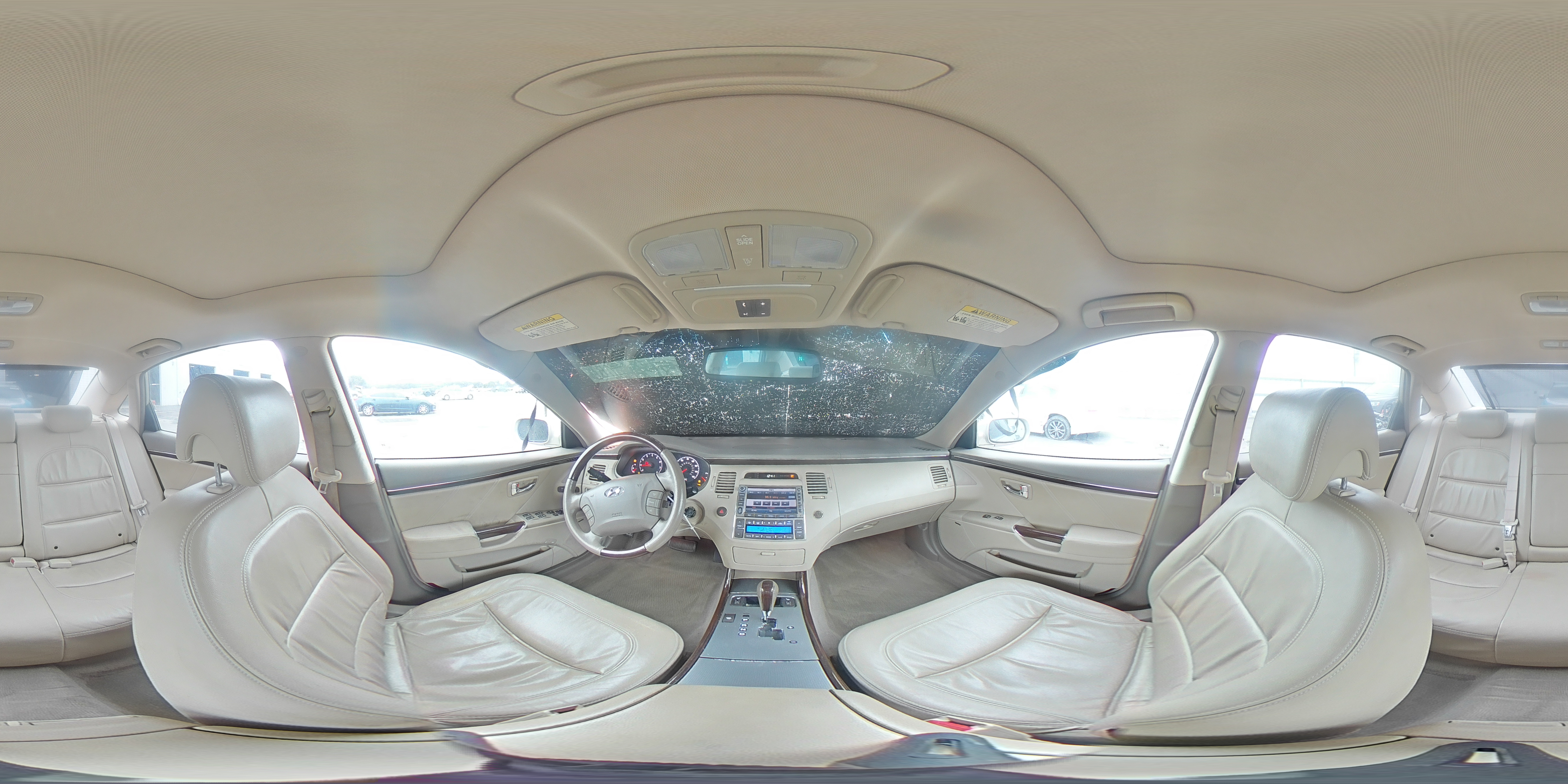 2009 Hyundai Azera Se Beige vin: KMHFC46F49A364560
