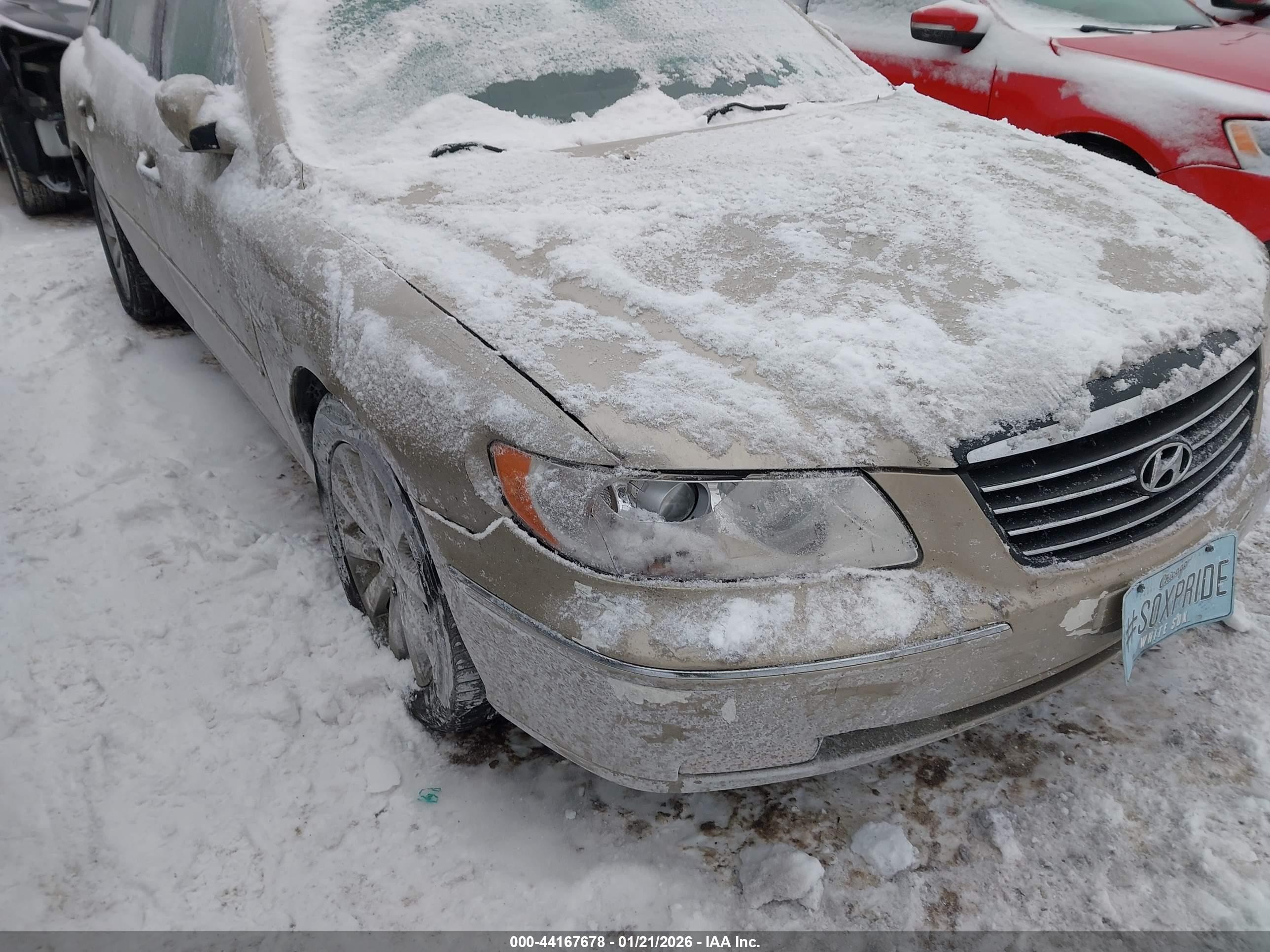 2009 Hyundai Azera Limited Gold vin: KMHFC46F49A373291