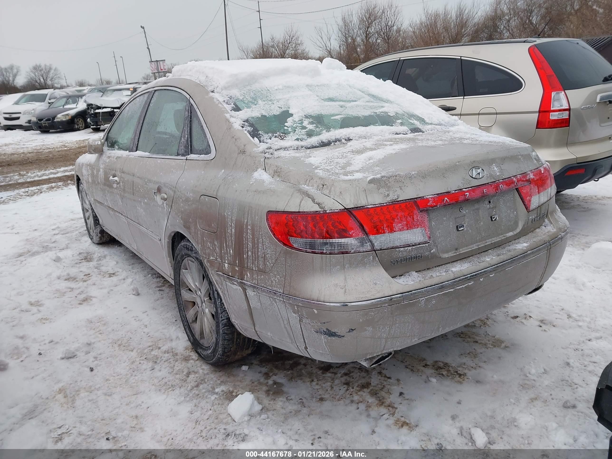 2009 Hyundai Azera Limited Gold vin: KMHFC46F49A373291