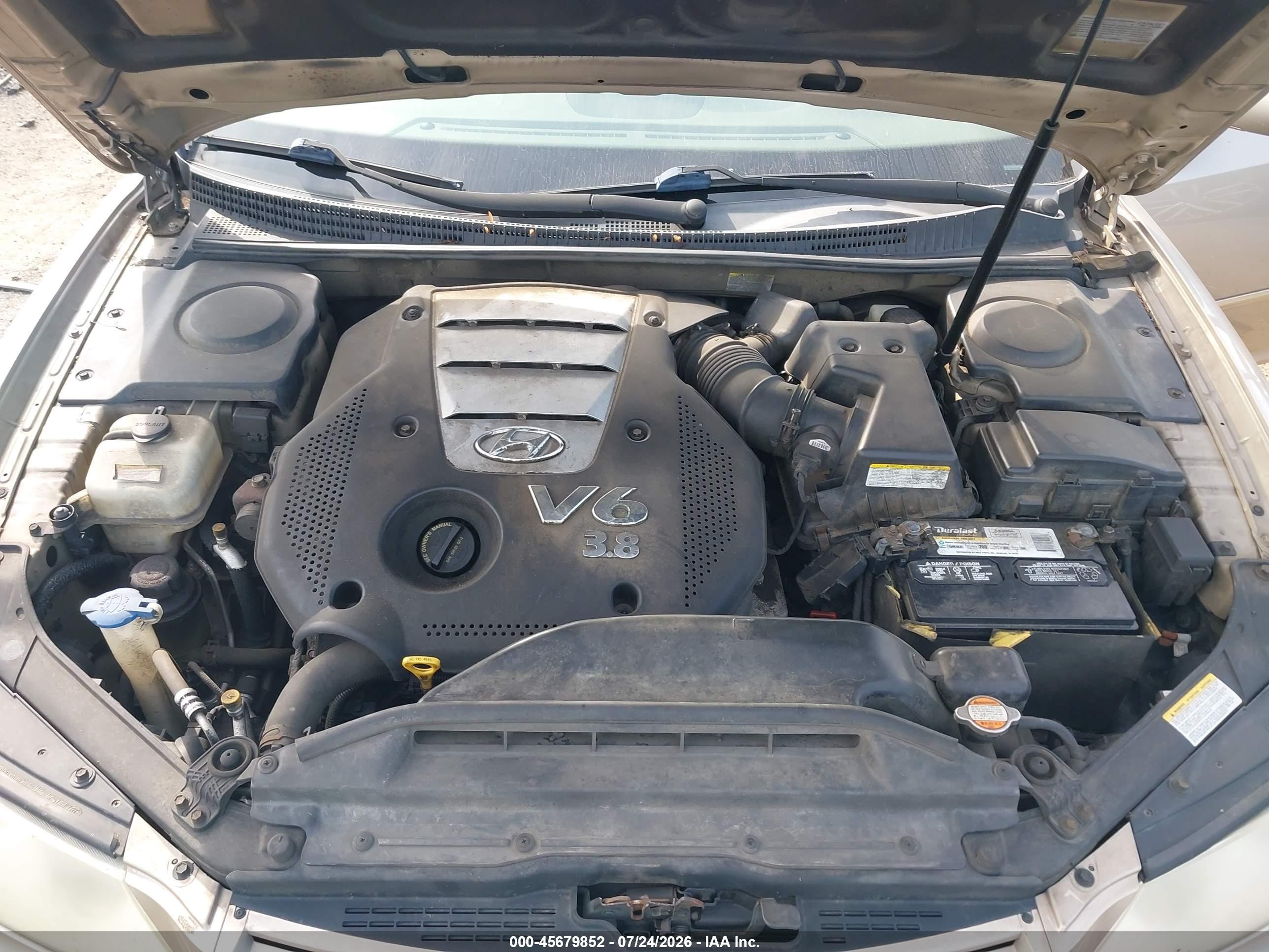 2007 Hyundai Azera Limited/se Бежевый vin: KMHFC46F57A211912