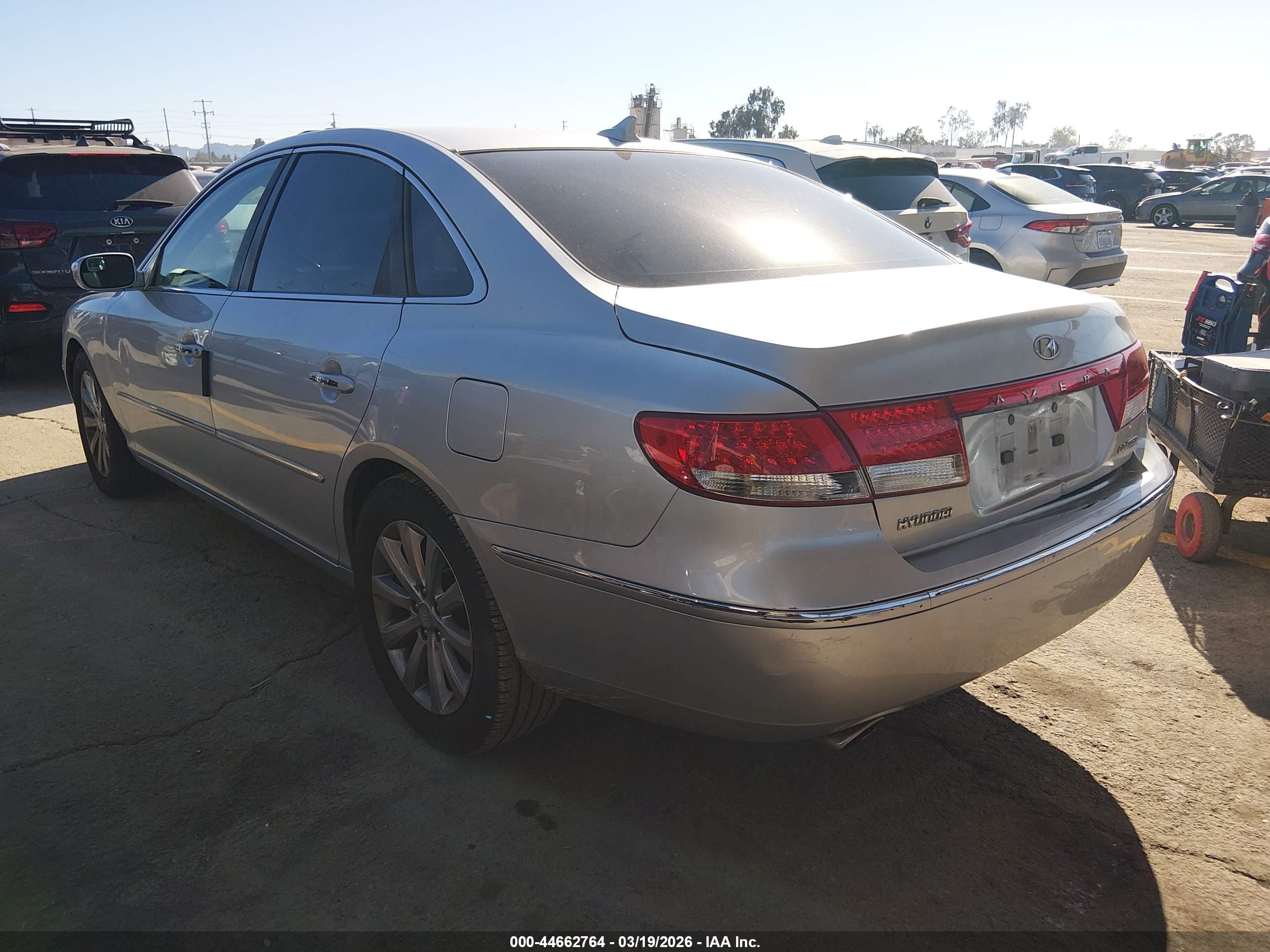 2009 Hyundai Azera Limited Серый vin: KMHFC46F59A343071