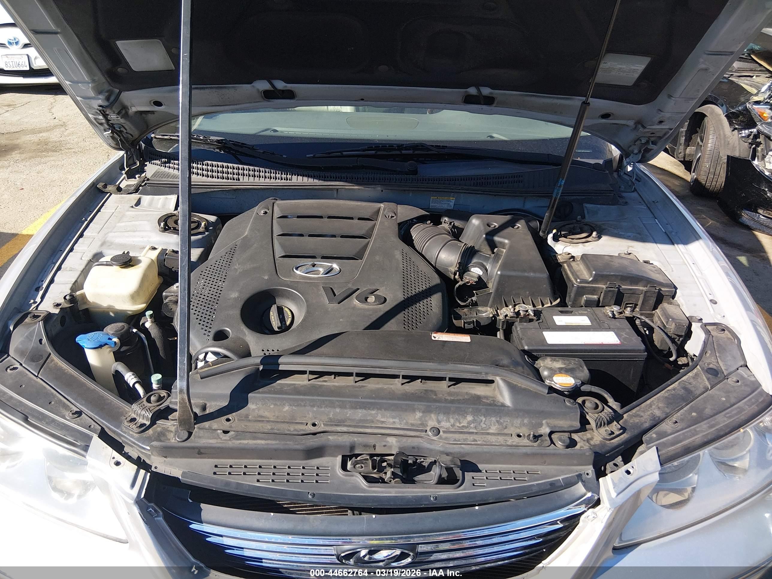 2009 Hyundai Azera Limited Серый vin: KMHFC46F59A343071