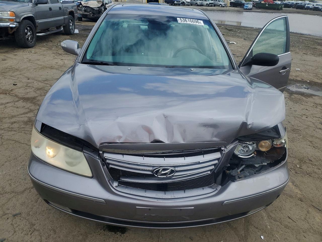 2007 Hyundai Azera Se Gray vin: KMHFC46F67A141224