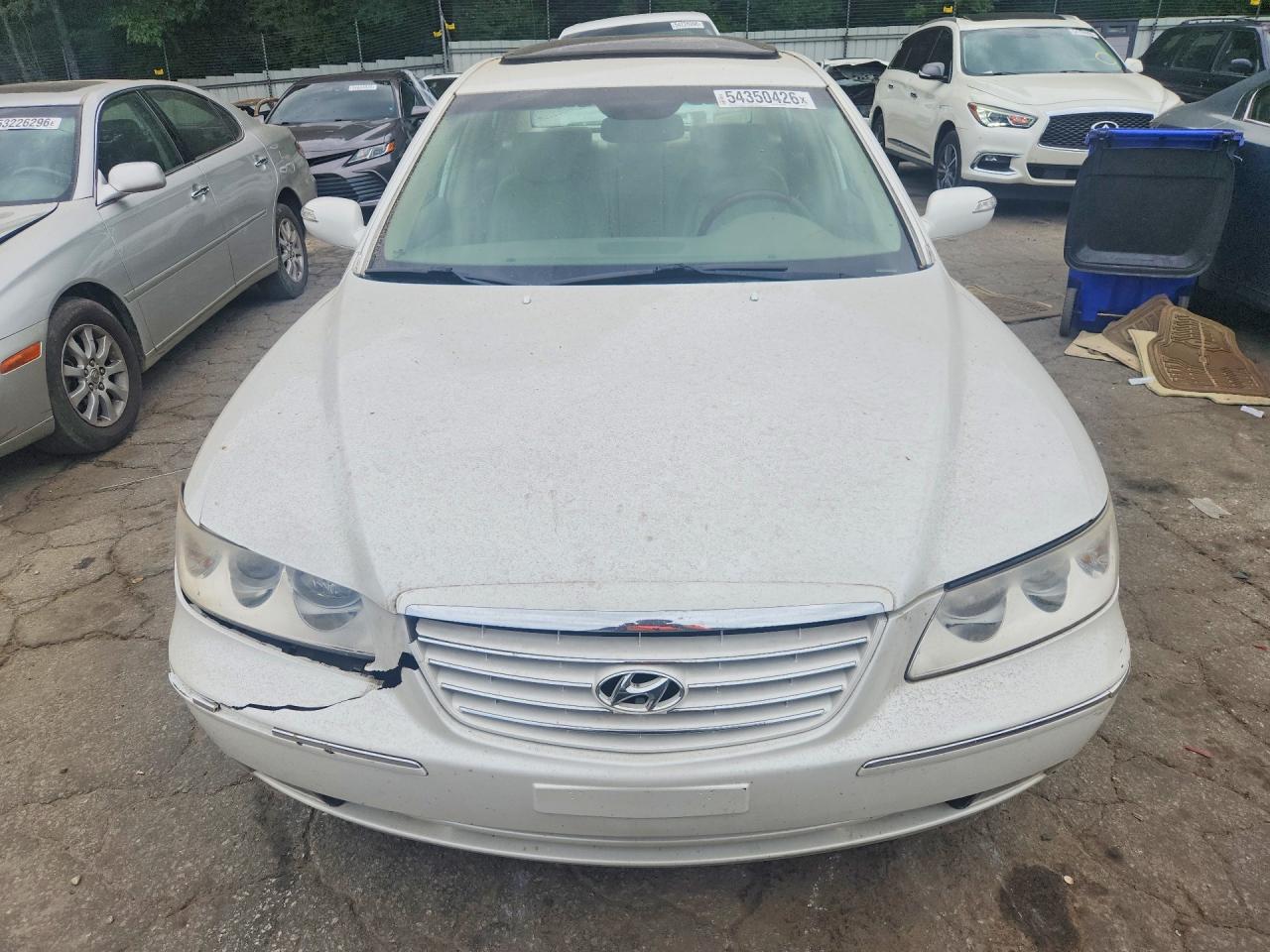 2007 Hyundai Azera Se White vin: KMHFC46F67A227861