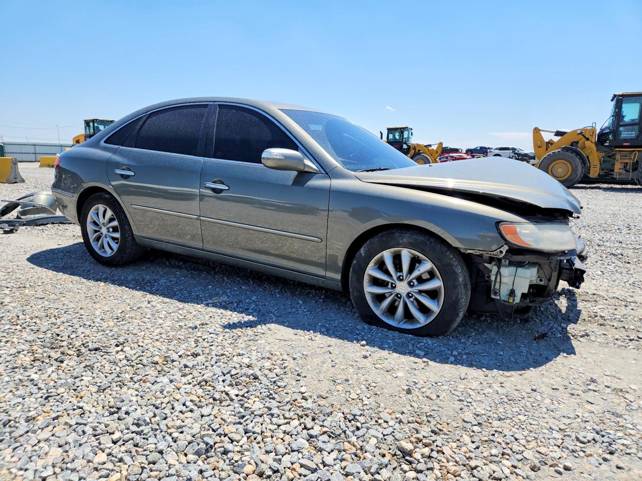 2008 Hyundai Azera Limited Green vin: KMHFC46F68A286670