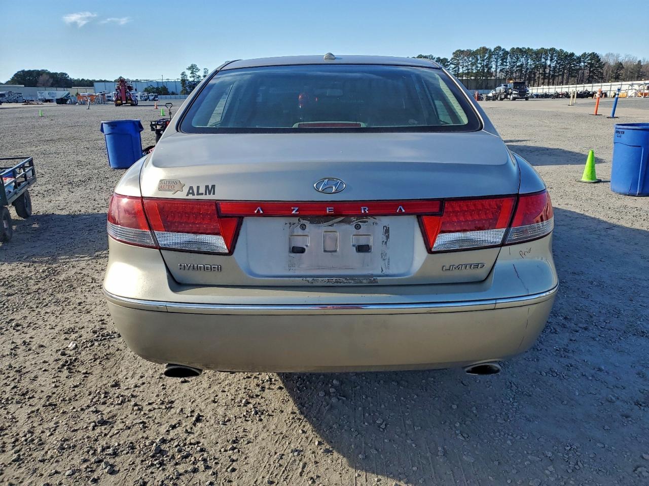 2009 Hyundai Azera Se Золотой vin: KMHFC46F69A366844