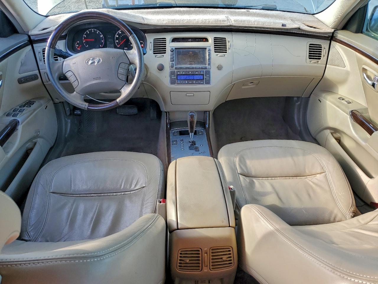 2009 Hyundai Azera Se Золотой vin: KMHFC46F69A366844