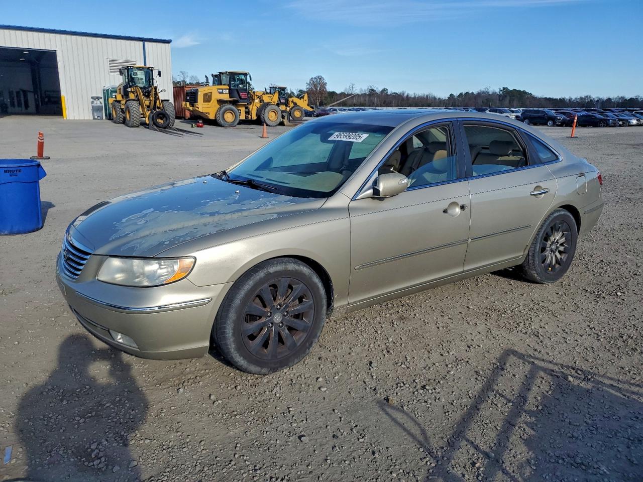 2009 Hyundai Azera Se Золотой vin: KMHFC46F69A366844