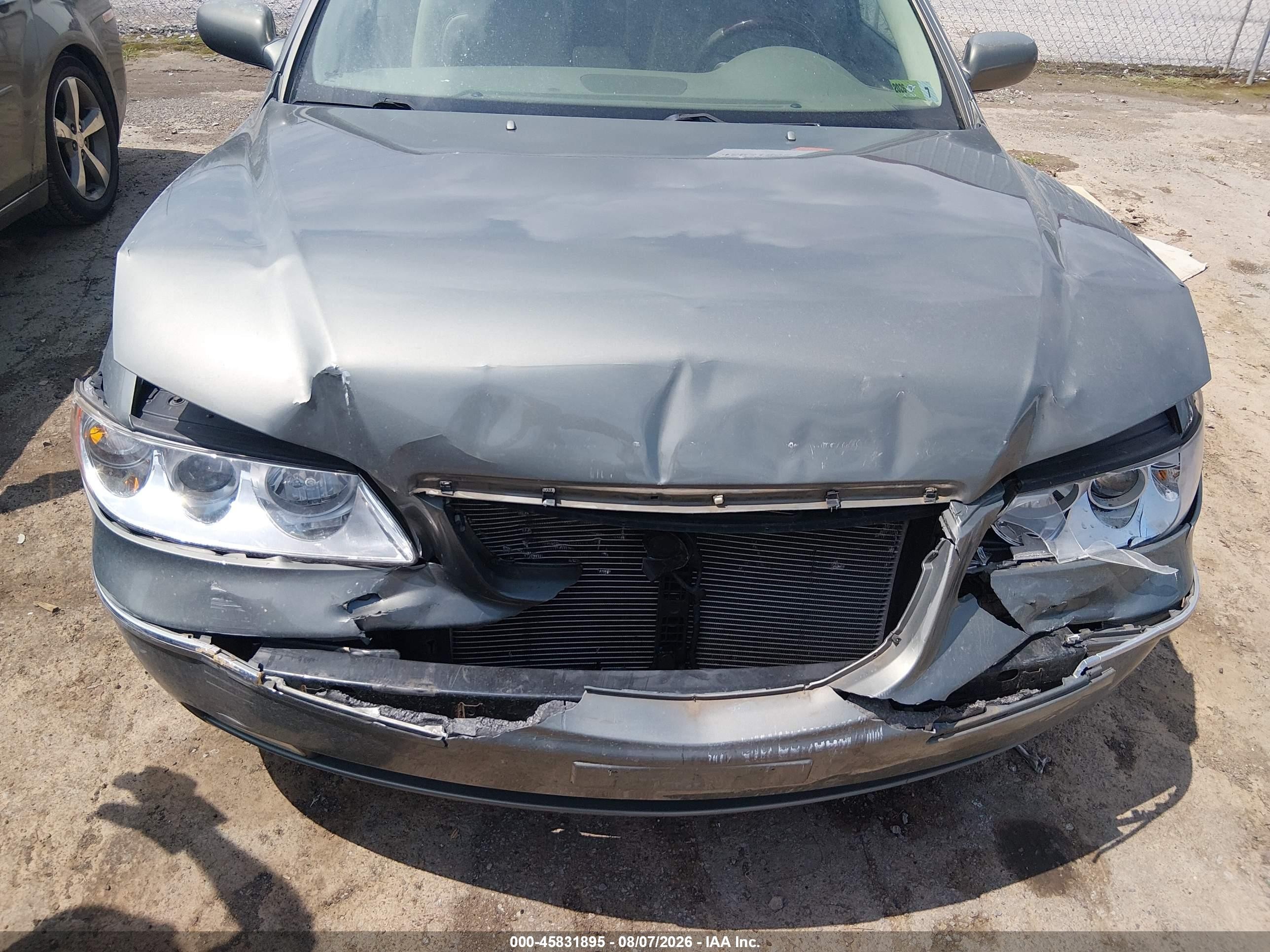 2006 Hyundai Azera Limited/se Gray vin: KMHFC46F76A134989