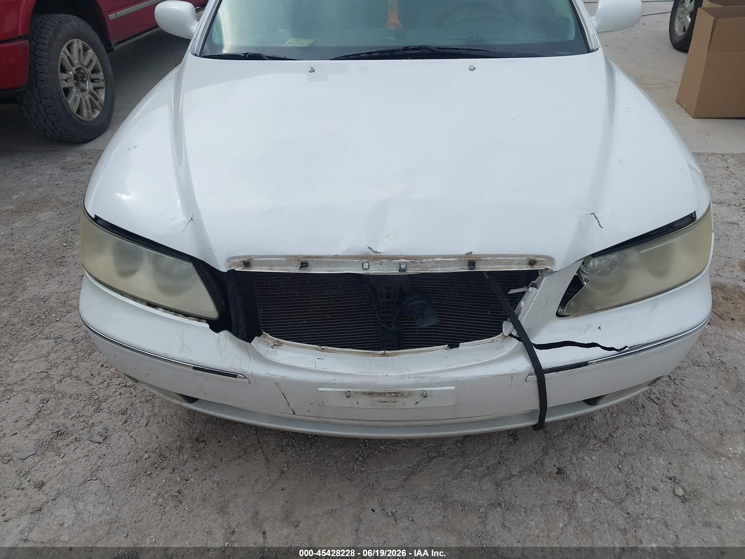 2007 Hyundai Azera   White vin: KMHFC46F77A201494