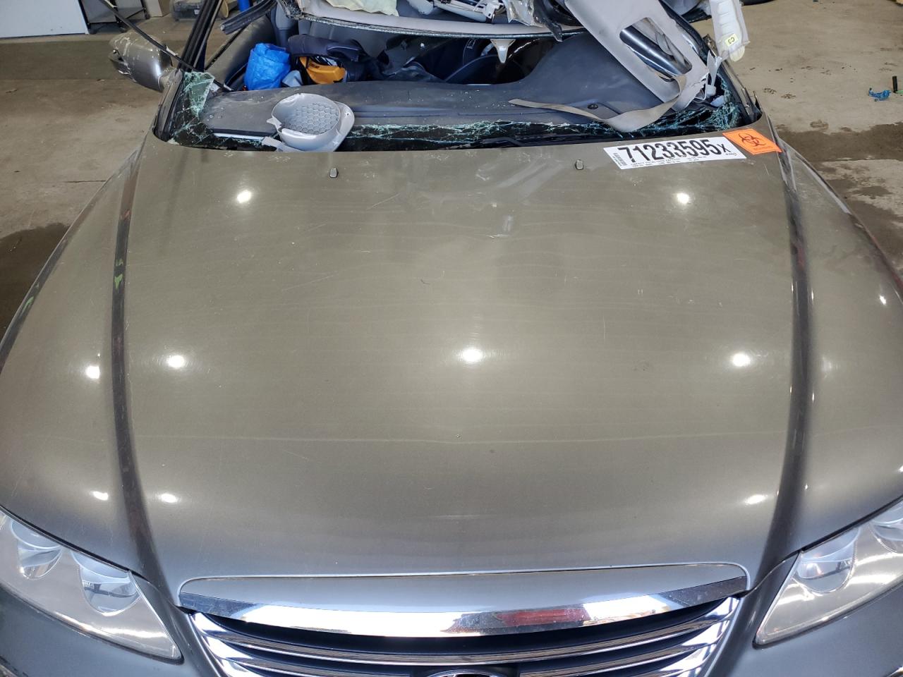 2009 Hyundai Azera Se Gray vin: KMHFC46F79A342634