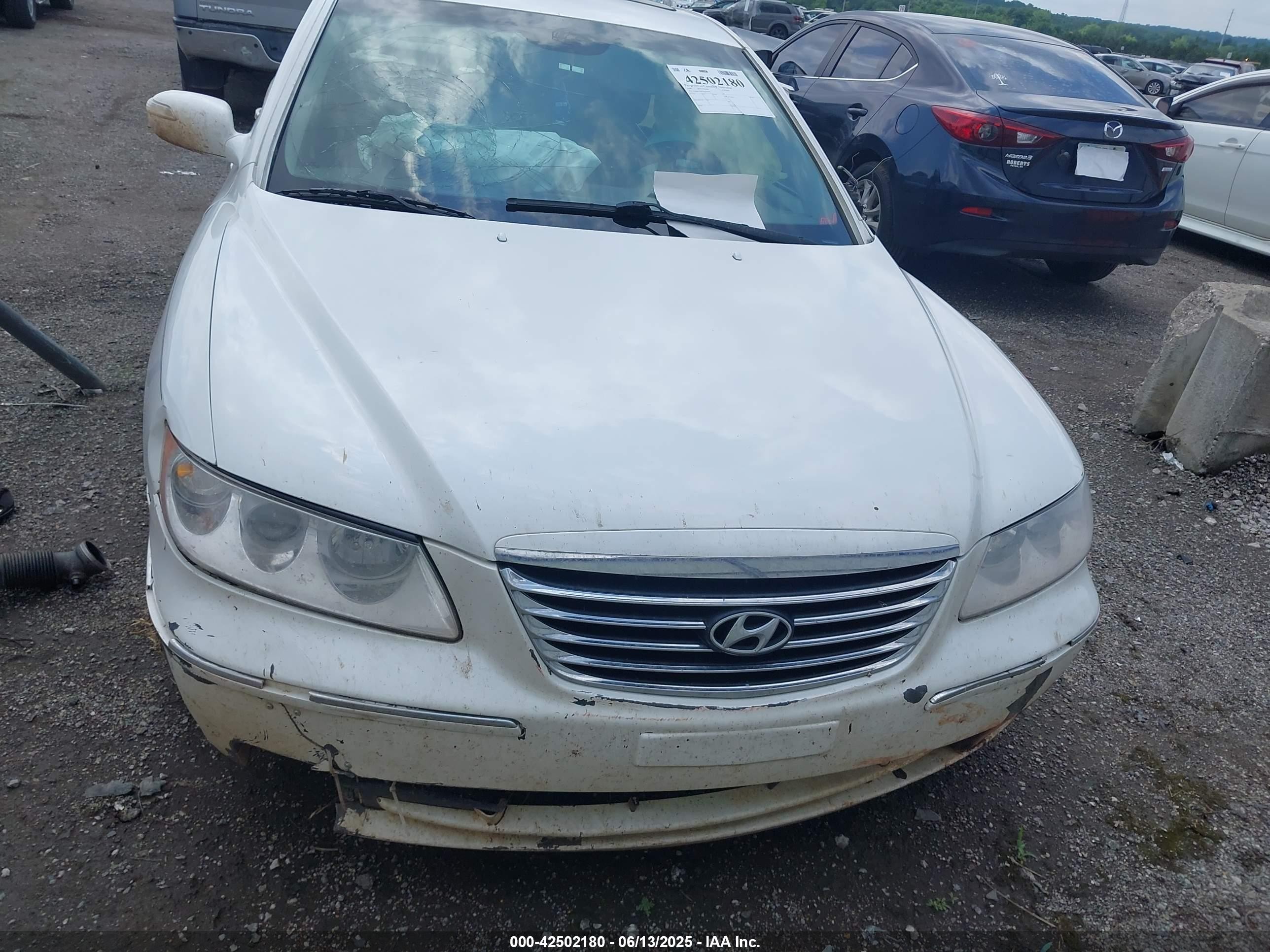 2009 Hyundai Azera Limited Beige vin: KMHFC46F79A358185