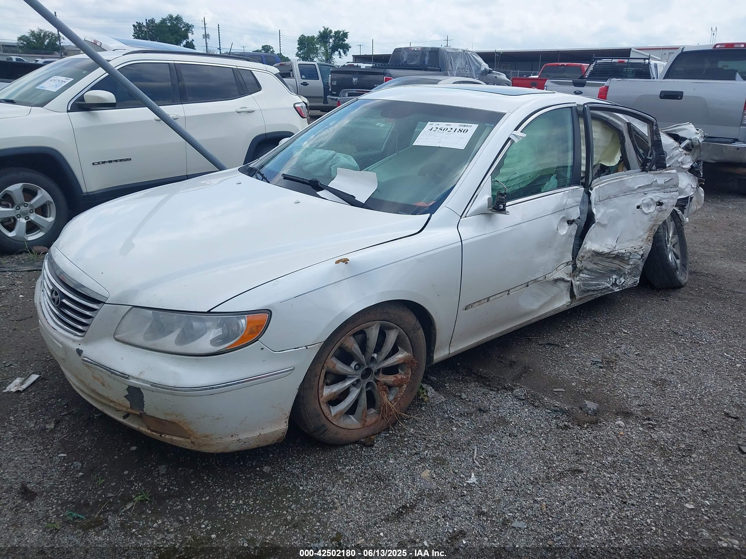2009 Hyundai Azera Limited Beige vin: KMHFC46F79A358185