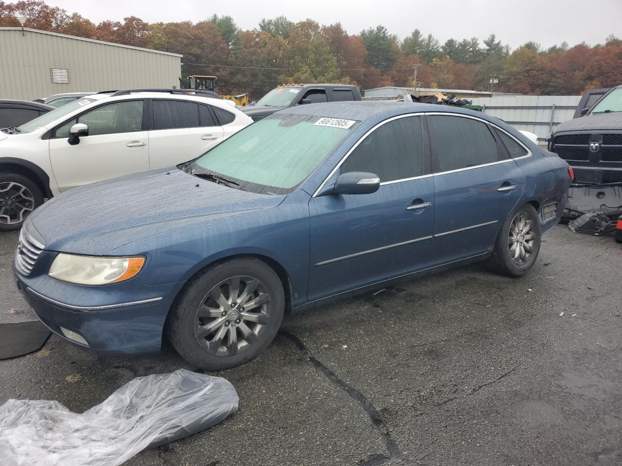 2009 Hyundai Azera Se Blue vin: KMHFC46F79A369400