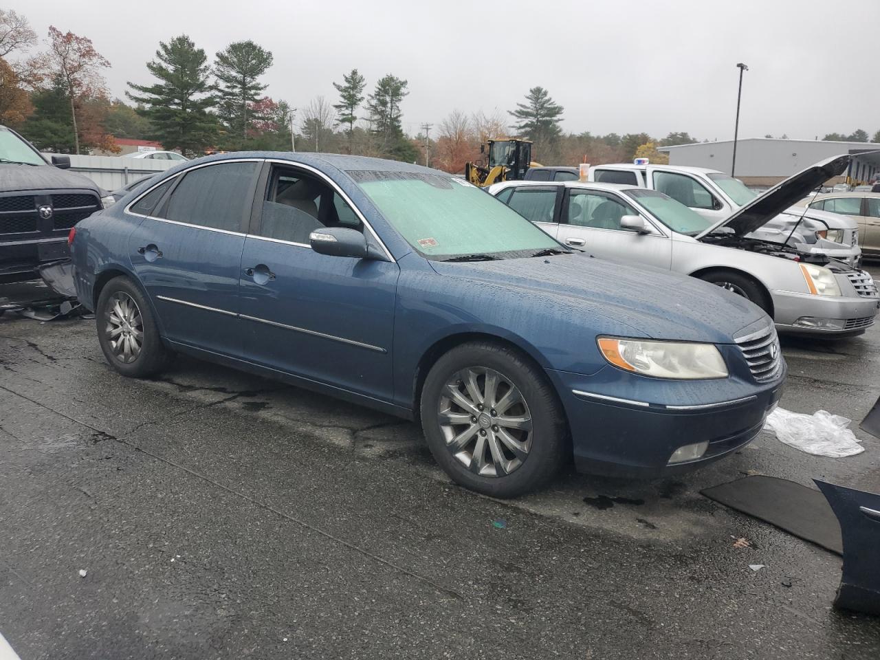 2009 Hyundai Azera Se Blue vin: KMHFC46F79A369400