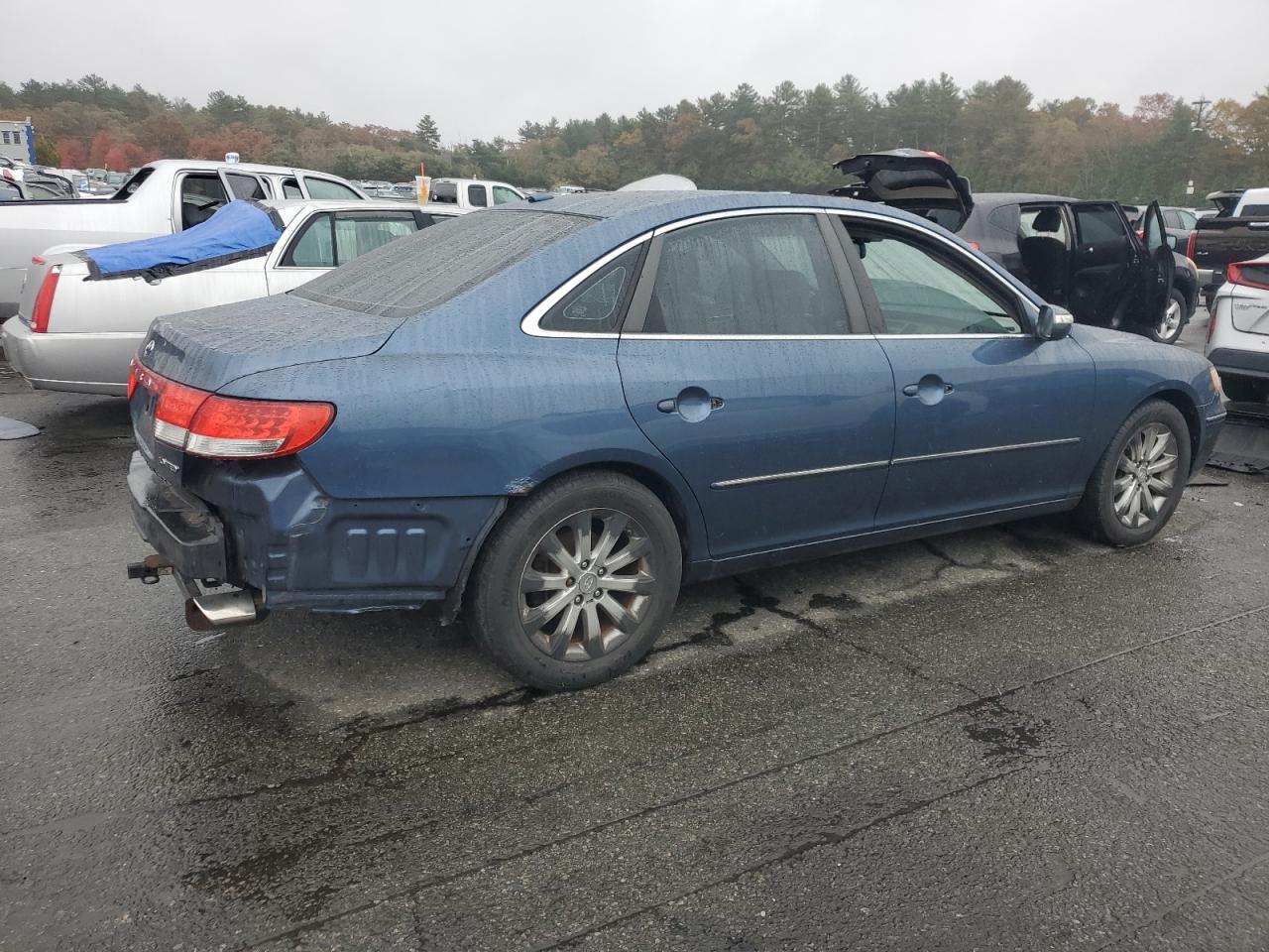 2009 Hyundai Azera Se Blue vin: KMHFC46F79A369400