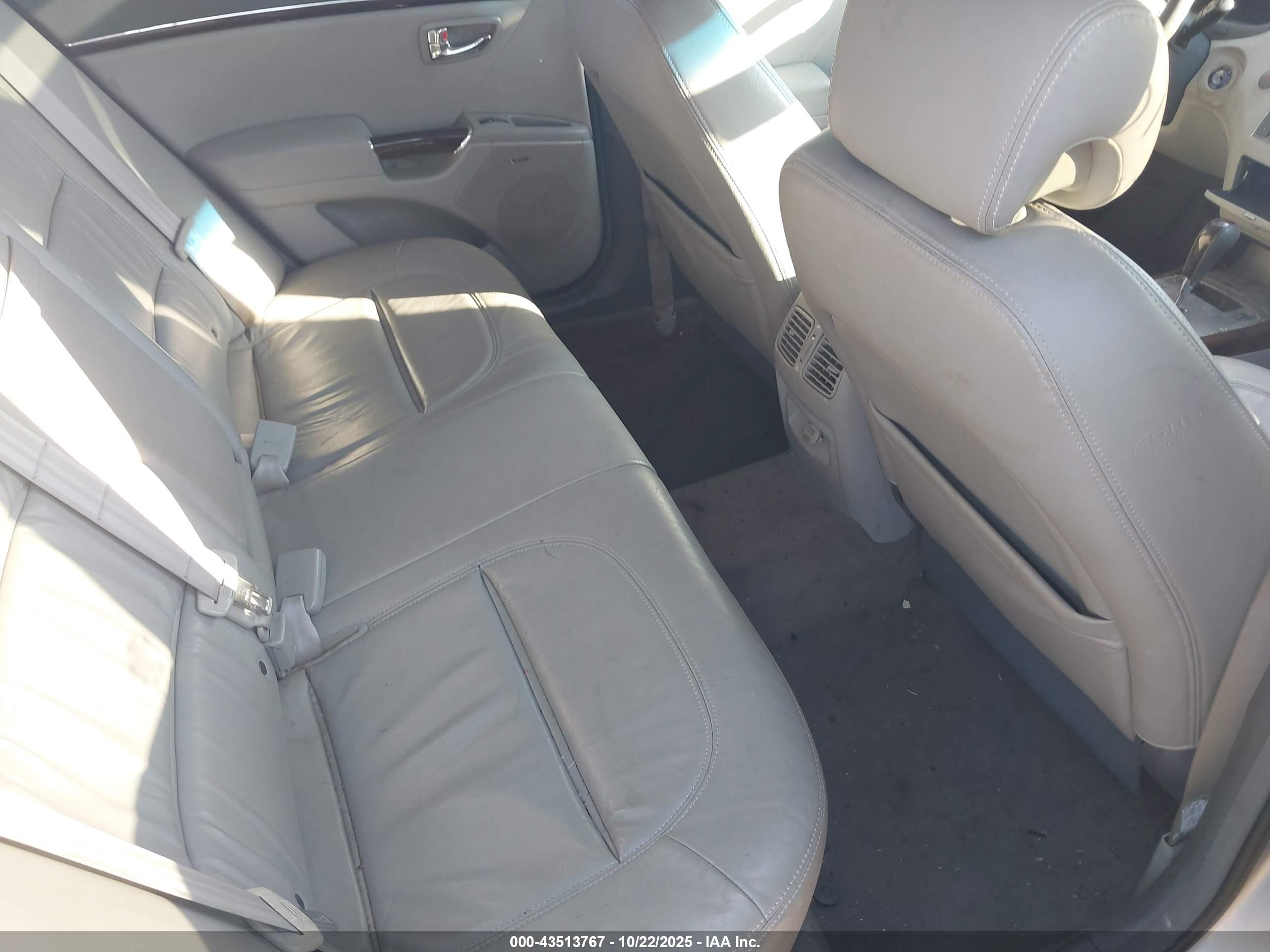 2009 Hyundai Azera Limited Серый vin: KMHFC46F79A380493