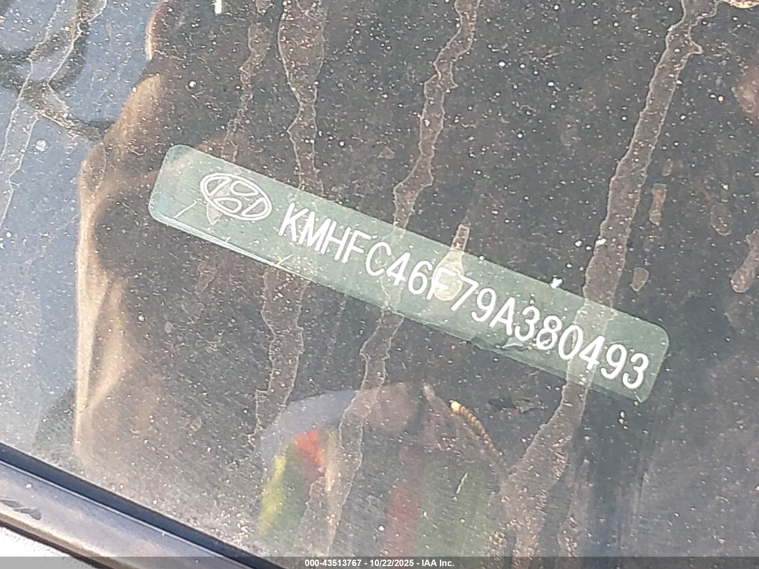 2009 Hyundai Azera Limited Серый vin: KMHFC46F79A380493