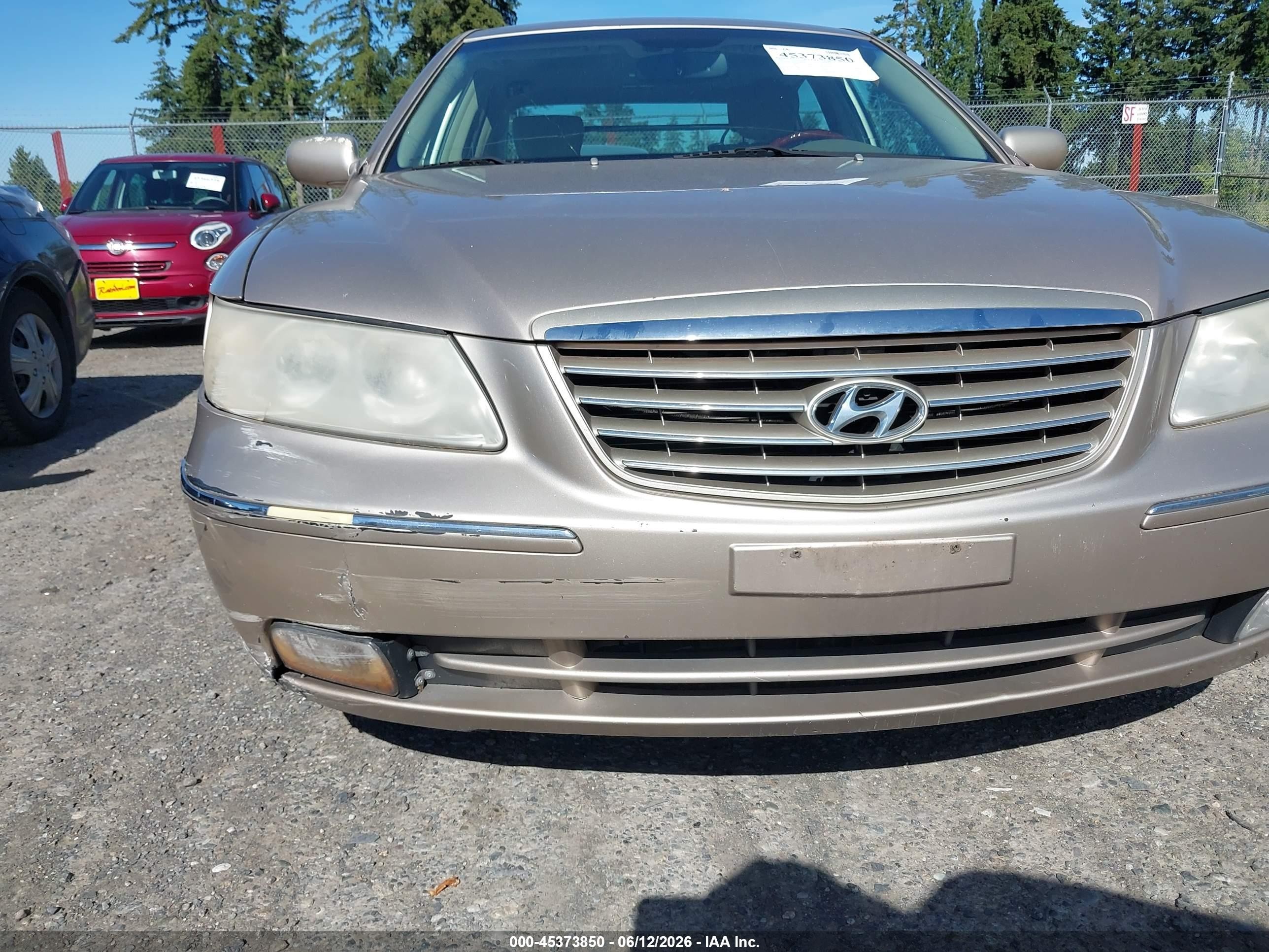 2006 Hyundai Azera Limited/se Beige vin: KMHFC46F86A089870
