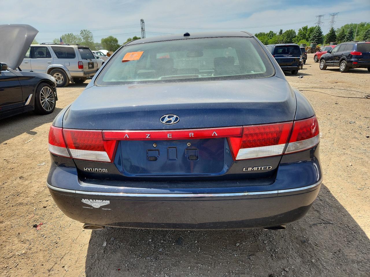 2007 Hyundai Azera Se Blue vin: KMHFC46F87A194605