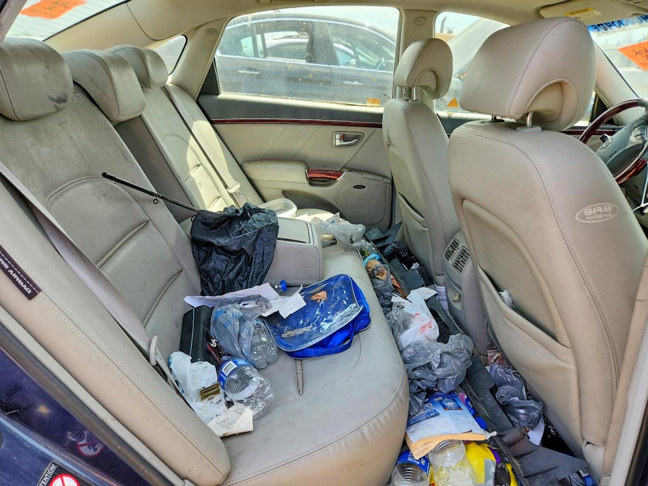 2007 Hyundai Azera Se Blue vin: KMHFC46F87A194605
