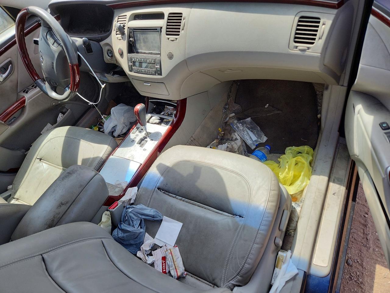 2007 Hyundai Azera Se Blue vin: KMHFC46F87A194605