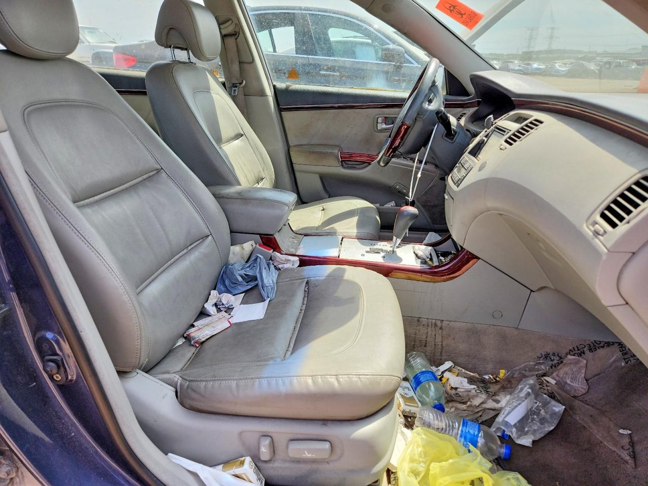 2007 Hyundai Azera Se Blue vin: KMHFC46F87A194605