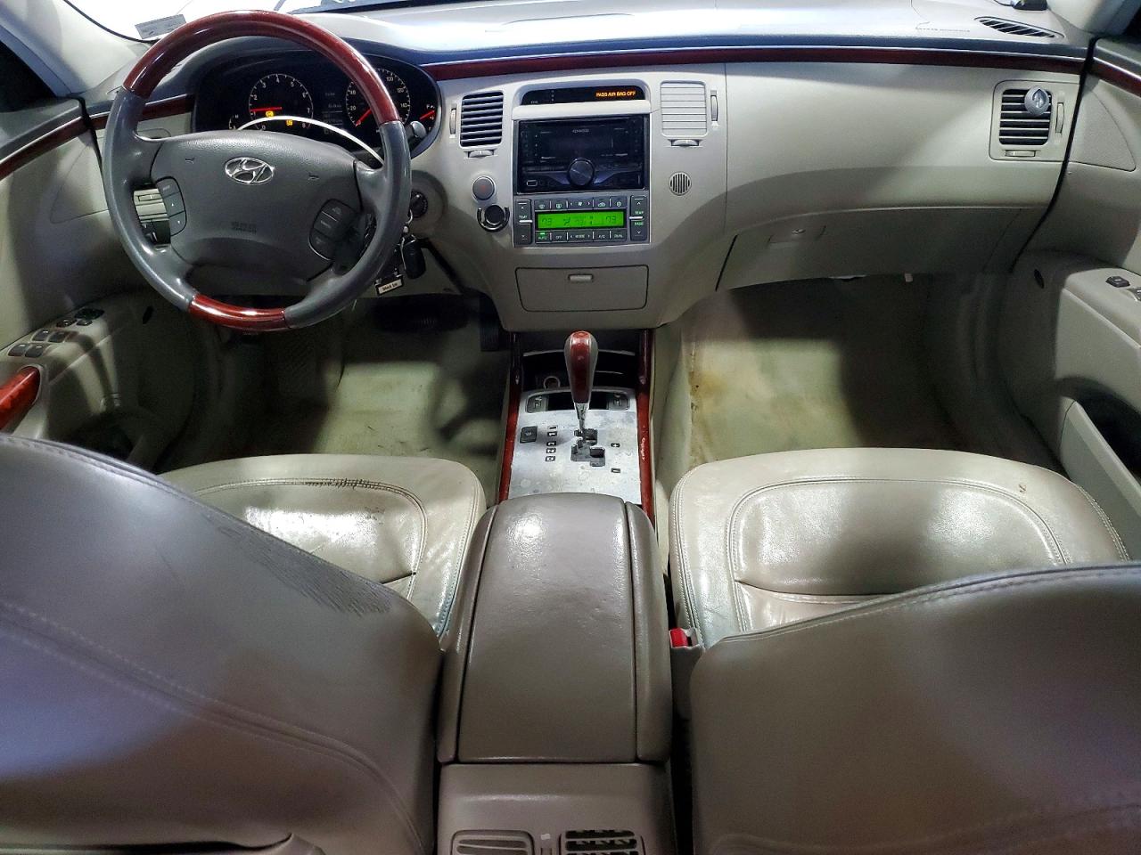 2007 Hyundai Azera Se White vin: KMHFC46F87A210253
