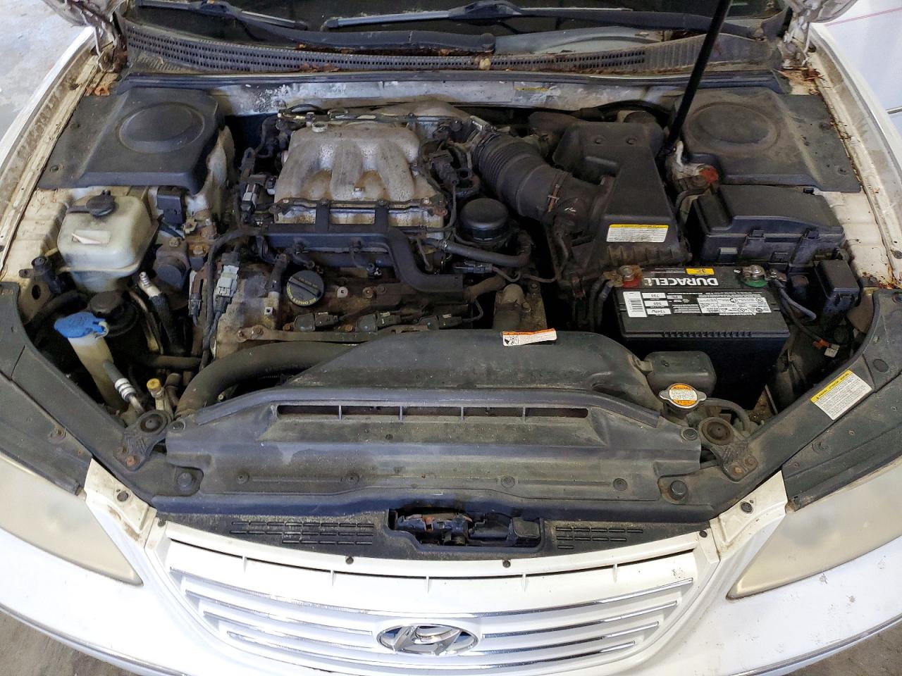 2007 Hyundai Azera Se White vin: KMHFC46F87A210253