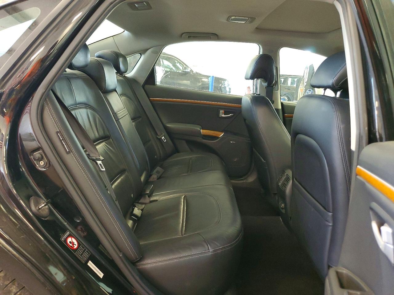 2008 Hyundai Azera Limited Black vin: KMHFC46F88A258501