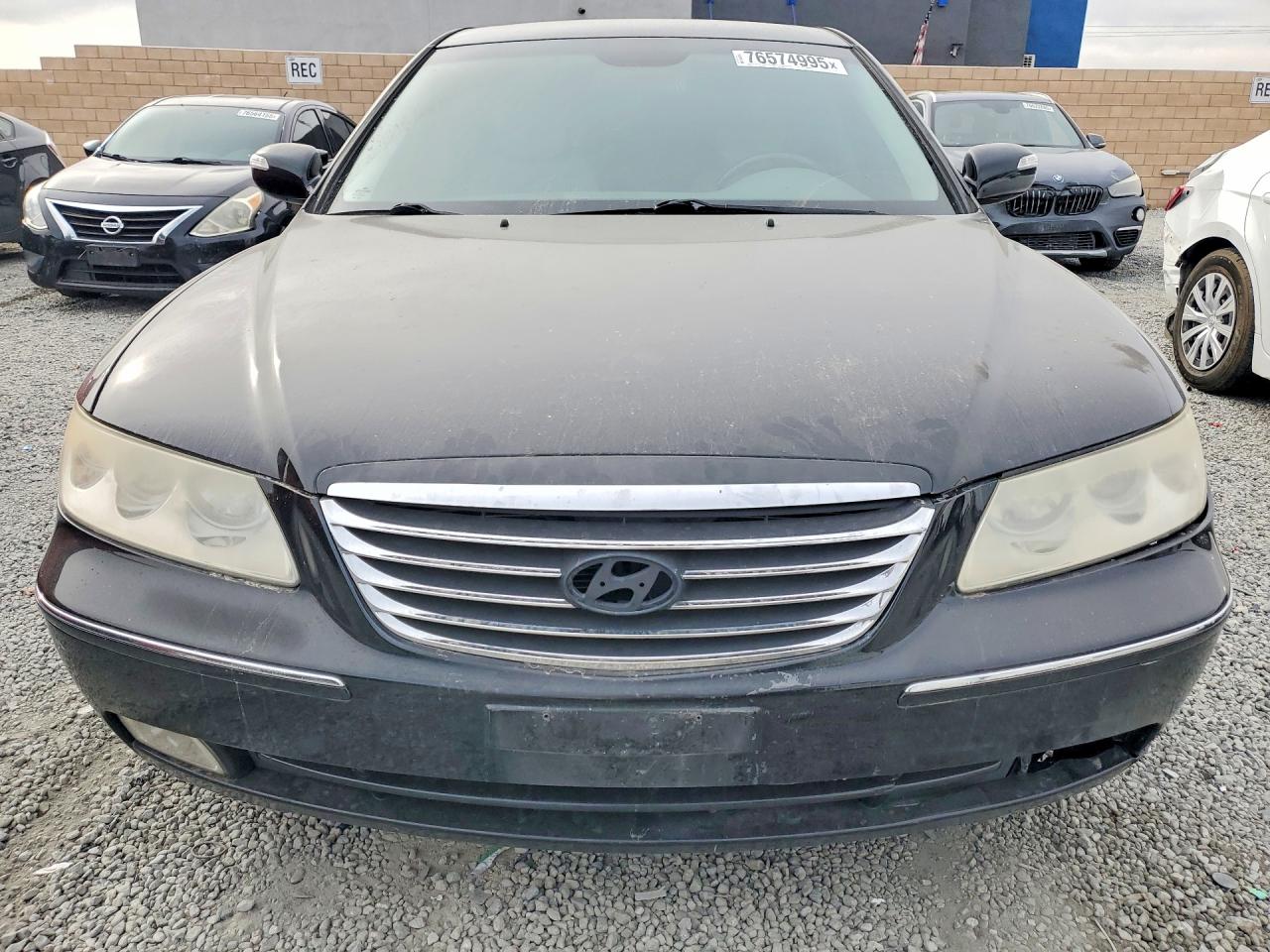 2009 Hyundai Azera Se Черный vin: KMHFC46F89A426798